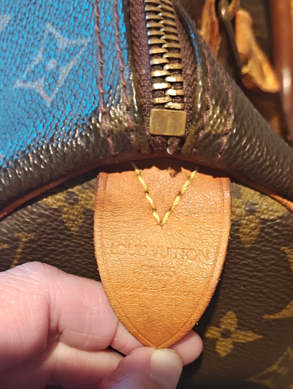 Louis Vuitton Brown Monogram Canvas Top-Handle Bag - Picture 12 of 12